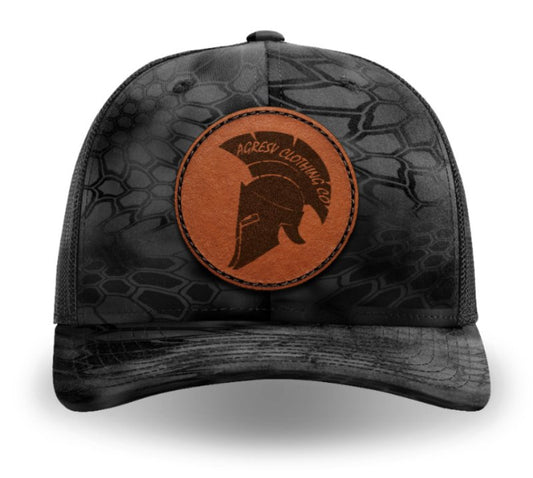 Kryptek Typhon / Black Snapbacks