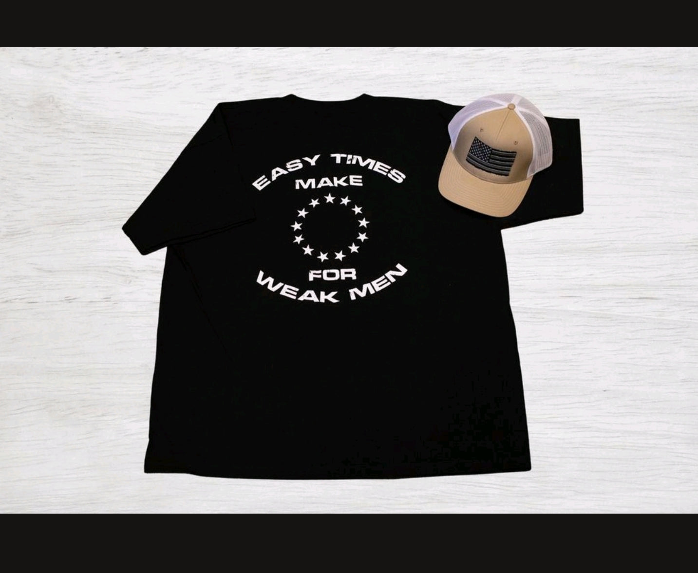 Khaki/White Snapbacks