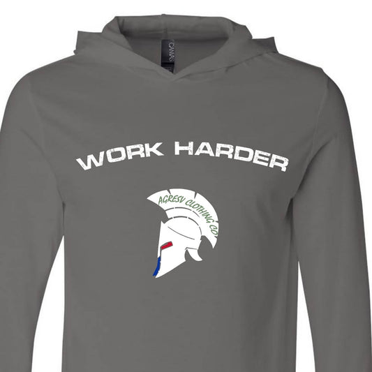 "The Motto" Long Sleeve Hooded T